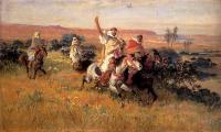 Frederick Arthur Bridgman - The Falcon Hunt